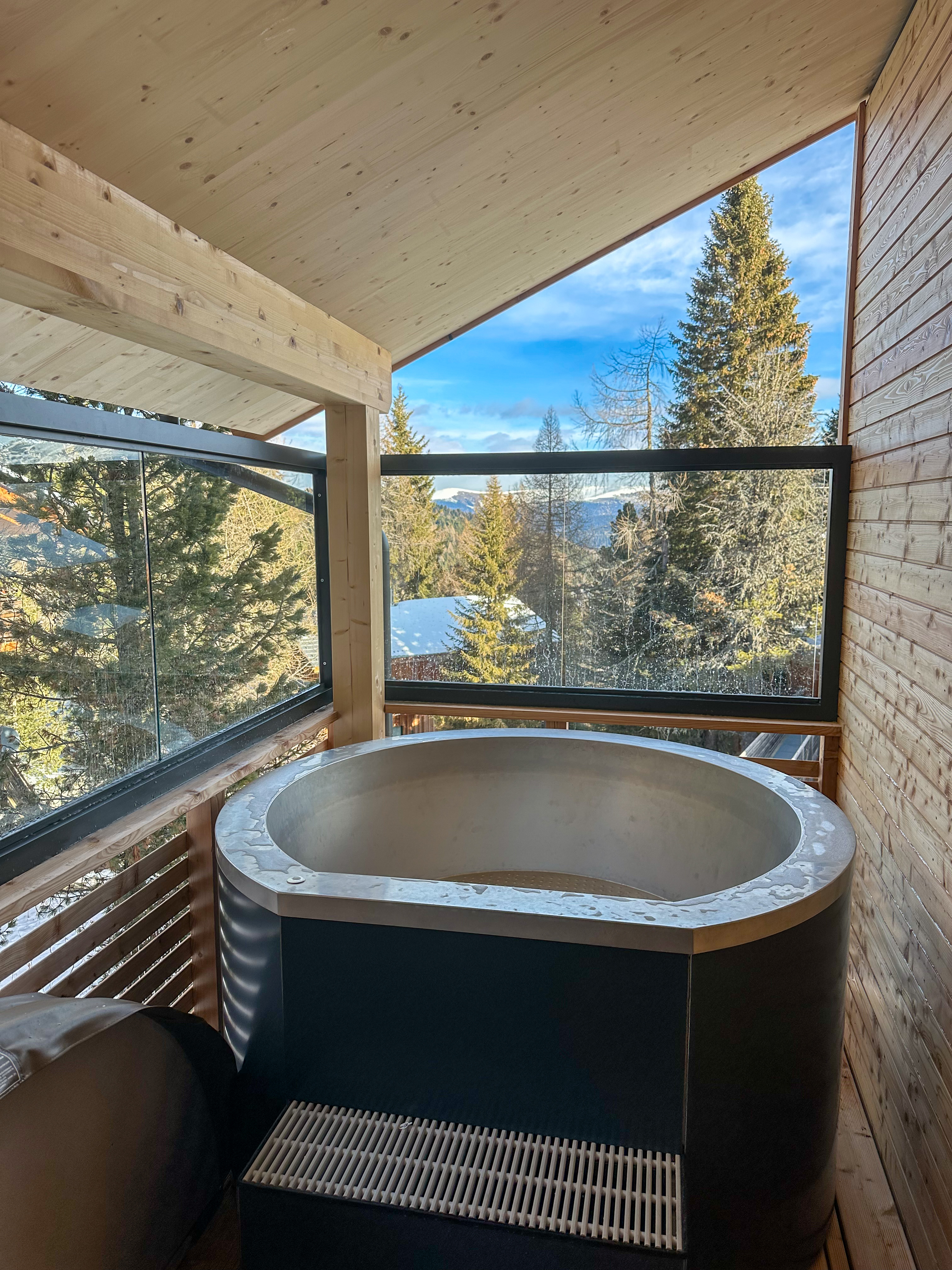 Jacuzzi smučarska koča Turrach zunanji Alpe